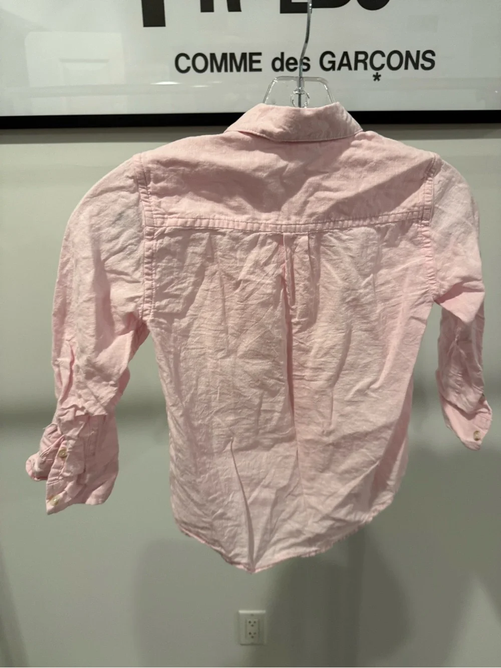 Gymboree Light Pink Button-Down Shirt for Kids